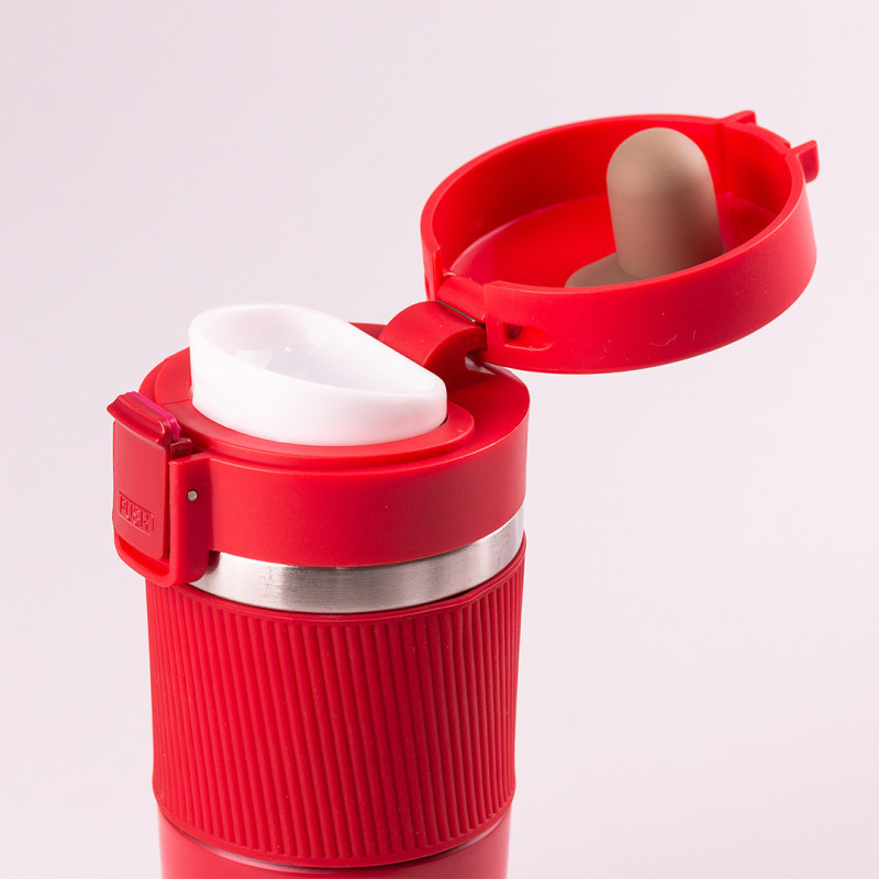 Термос металевий з поїльником 400 мл із нержавіючої сталі ізольований до 12 годин