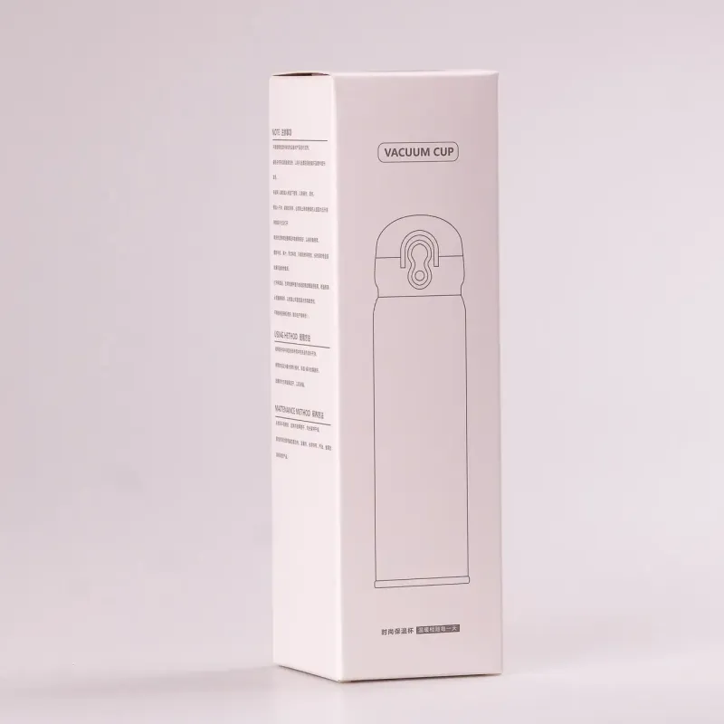 Термос металевий 350 мл термокружка з нержавіючої сталі до 12 годин Бежевий