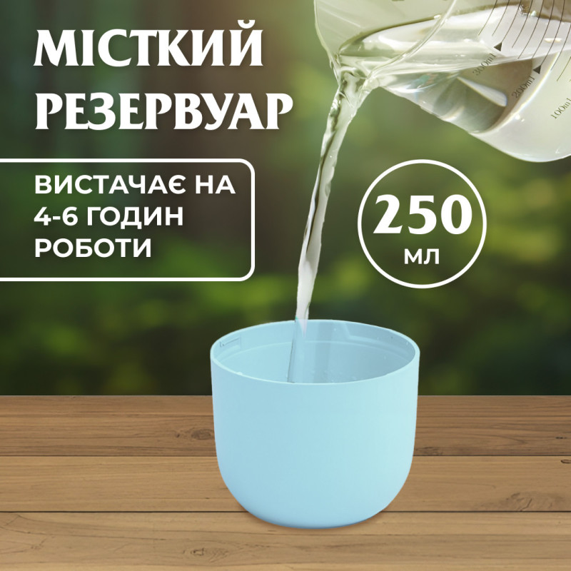 Зволожувач повітря для дому міні портативний USB 250 мл ароматичний дифузор з підсвічуванням