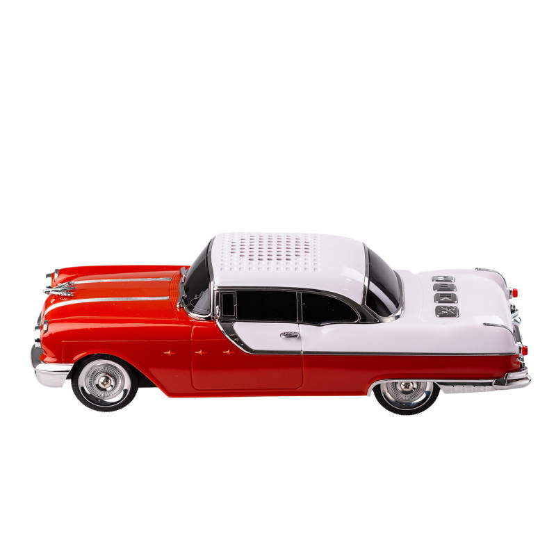 Портативна колонка Bluetooth бездротова у формі машинки 10 Вт потужна Червоно-чорний