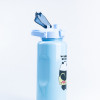 Пляшка для води Панда набір 3в1 з дозатором 0.3л 0.9л 2л Синій