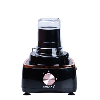 Кухонний комбайн 7 в 1 1000 Вт міксер кавомолка м'ясорубка і слайсер Sokany комбайн кухонний