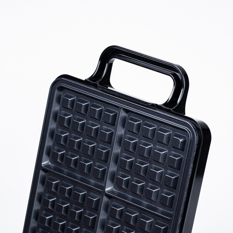 Вафельниця електрична Sokany Waffle Maker 1500 Вт двосторонній нагрів антипригарне покриття електровафельниця