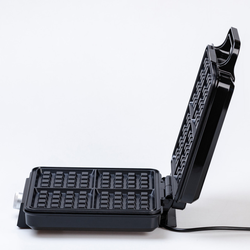 Вафельниця електрична Sokany Waffle Maker 1500 Вт двосторонній нагрів антипригарне покриття електровафельниця