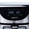 Аерофритюрниця Sokany SK-10031 Healthy AirFryer 1800W 7l аэрогриле