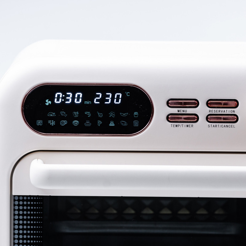 Духовка електрична настільна 1800 Вт 18 л електропіч для дому з таймером