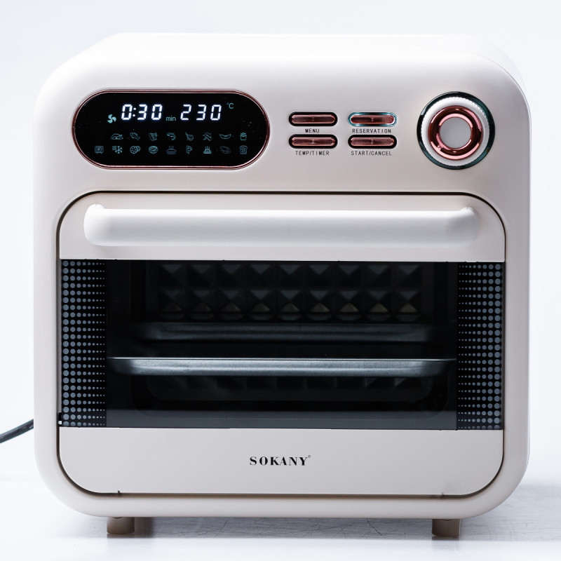 Духовка електрична настільна 1800 Вт 18 л електропіч для дому з таймером