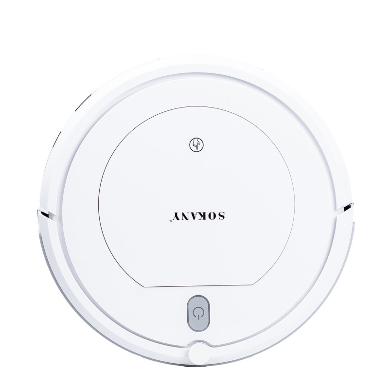 Робот пилосос автоматичний з пультом робото пилосос Білий