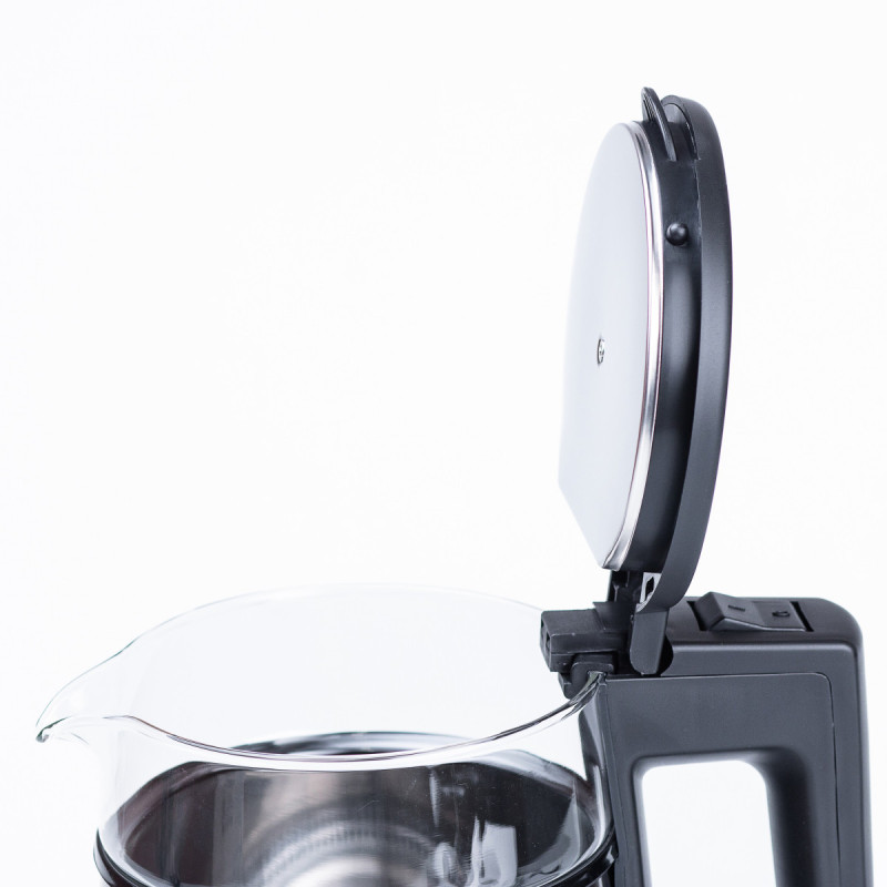 Електрочайник на 1.7 л з автоматичним вимкненням 2000 Вт Sokany Сірий