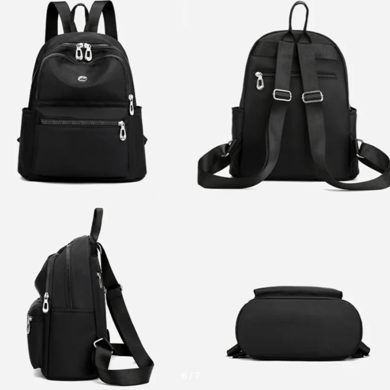 Водонепроникний нейлоновий рюкзак. Жіноча повсякденна сумка. Дорожній рюкзак. Блакитний