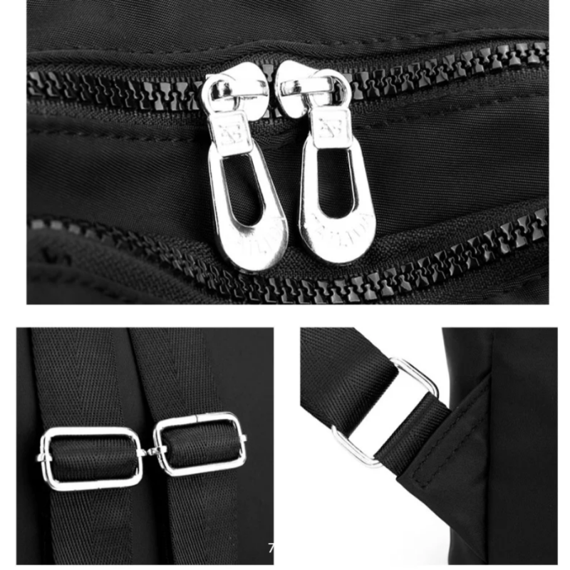 Водонепроникний нейлоновий рюкзак. Жіноча повсякденна сумка. Дорожній рюкзак. Блакитний