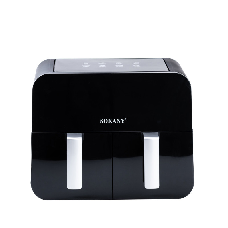 Мультипічка аерофритюрниця з двома відділеннями Sokany SK-10005 Healthy AirFryer 2400Вт 10l