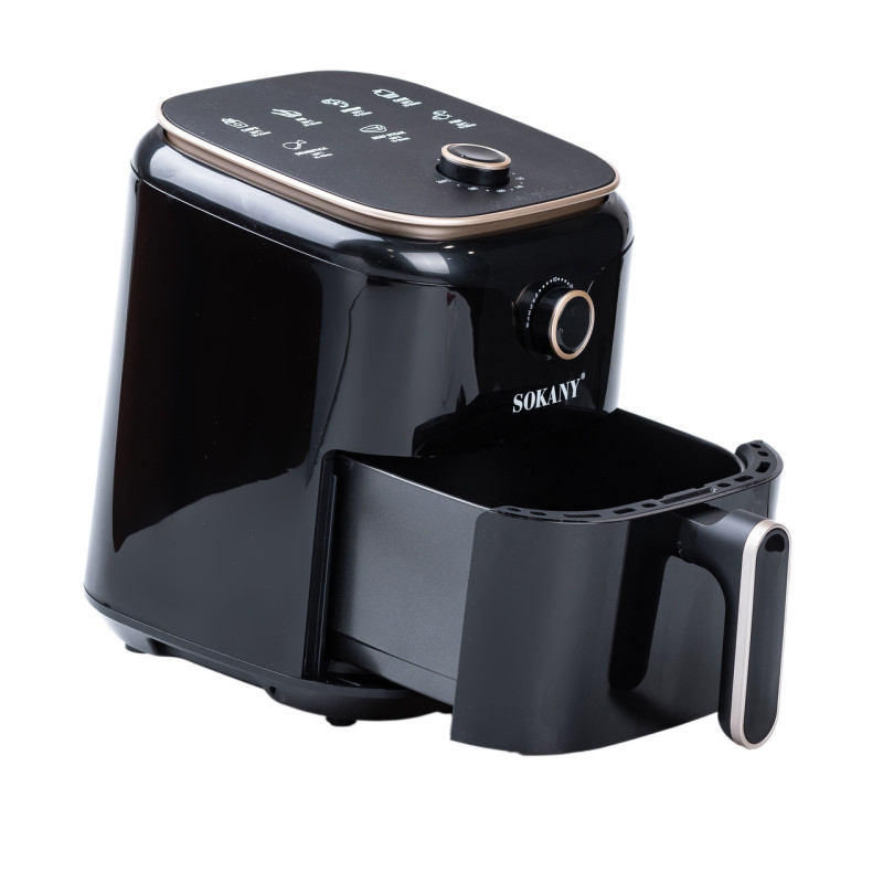 Аерофритюрниця електрична аерогриль 4.5 л 1400 Вт механічне керування SOKANY SK-10026