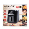 Аерофритюрниця електрична аерогриль з таймером і терморегулятором 6.5 л 1800 Вт SOKANY SK-10007
