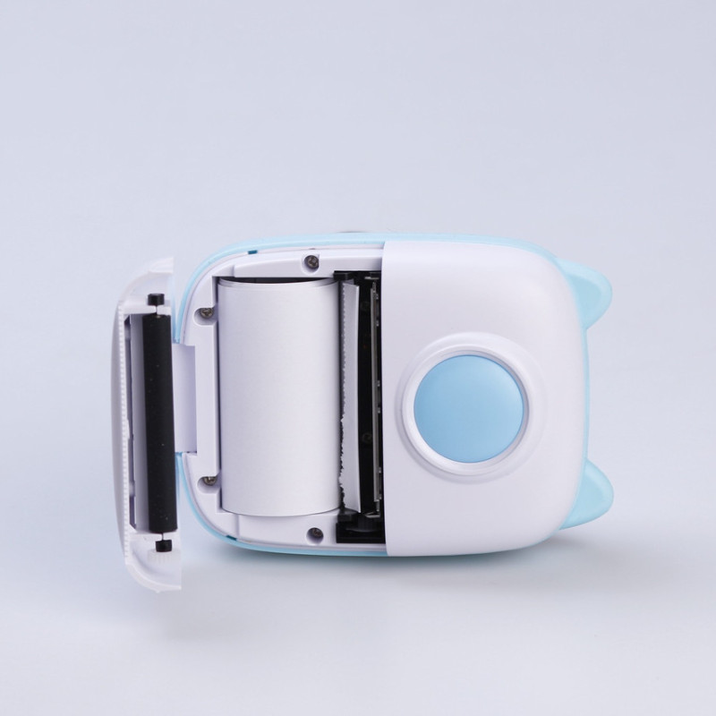 Дитячий міні-принтер портативний бездротовий акумуляторний з термодруком + папір