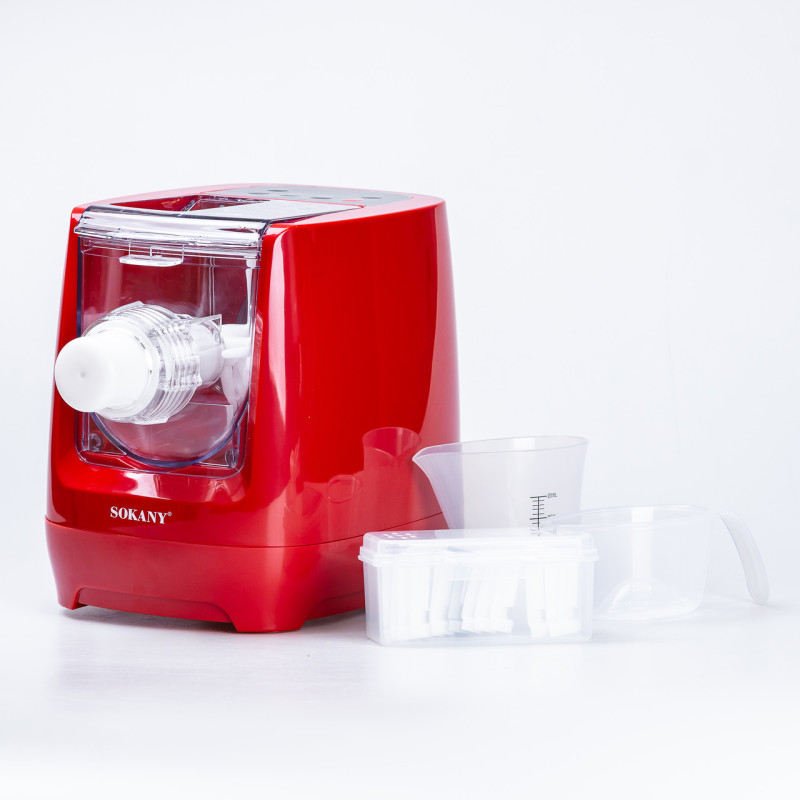 Локшинорізка електрична Sokany машинка для приготування макаронів 260 Вт паста машина