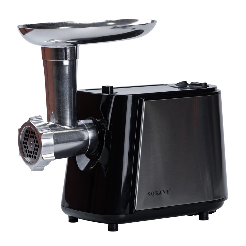 М'ясорубка електрична професійна для фаршу та ковбас потужна 2500 Вт Sokany електром'ясорубка