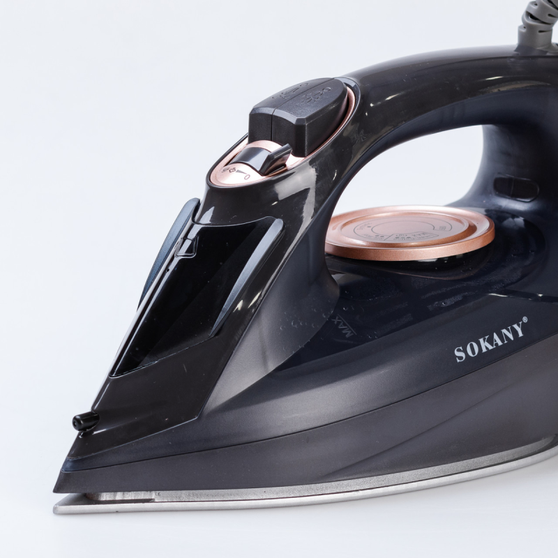 Праска з парогенератором Sokany Steam Iron • праска з керамічною підошвою 2200 Вт